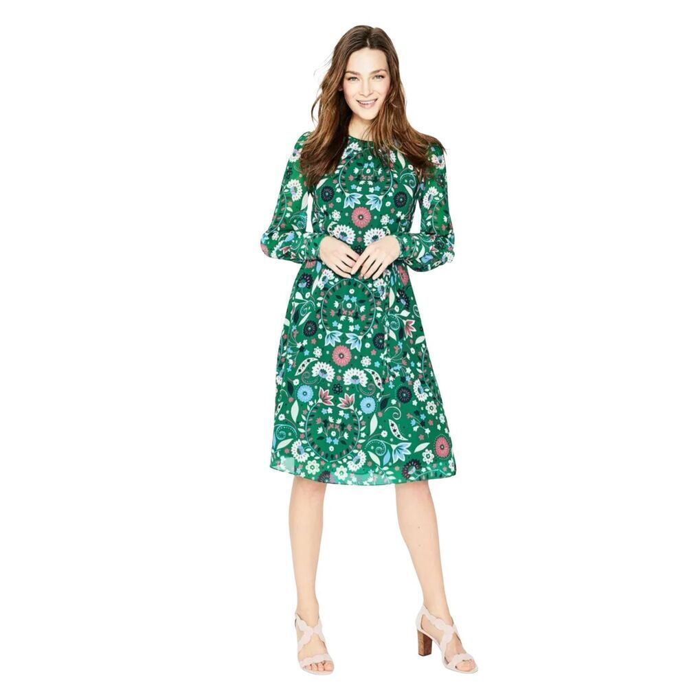 Boden blossom floral print dress US 8